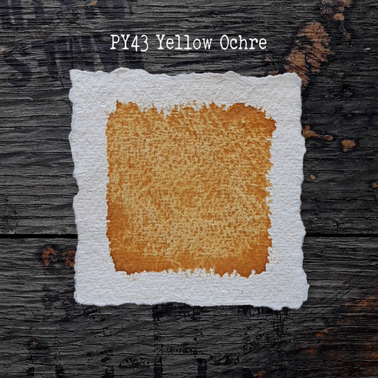 PY43 Yellow Ochre - Handmade Watercolour Paint of Artist Quality
