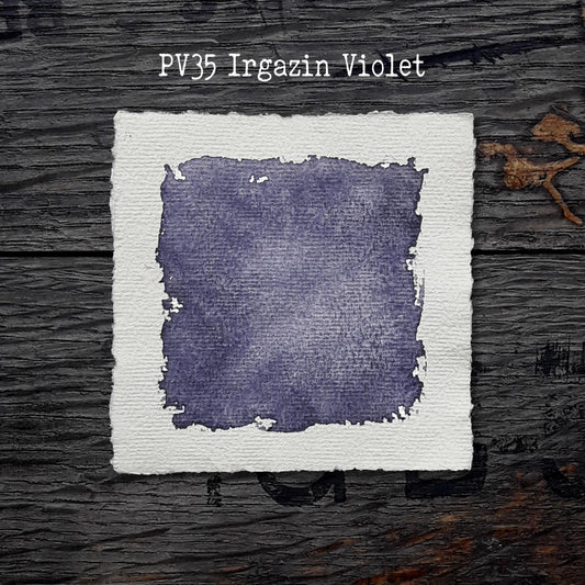 PV35 Irgazin Violet - Handmade Watercolour Paint of Artist Quality