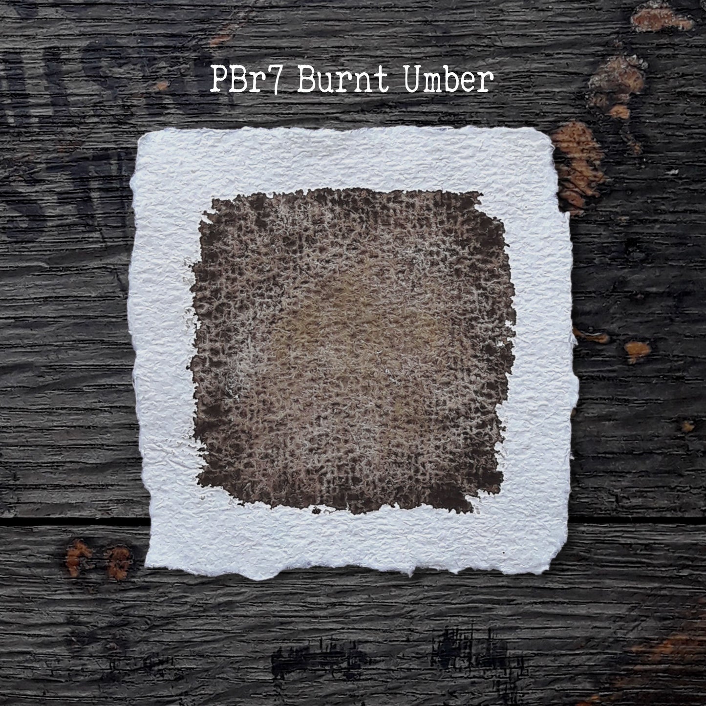PBr7 Burnt Umber - Handmade Watercolour Paint of Artist Quality