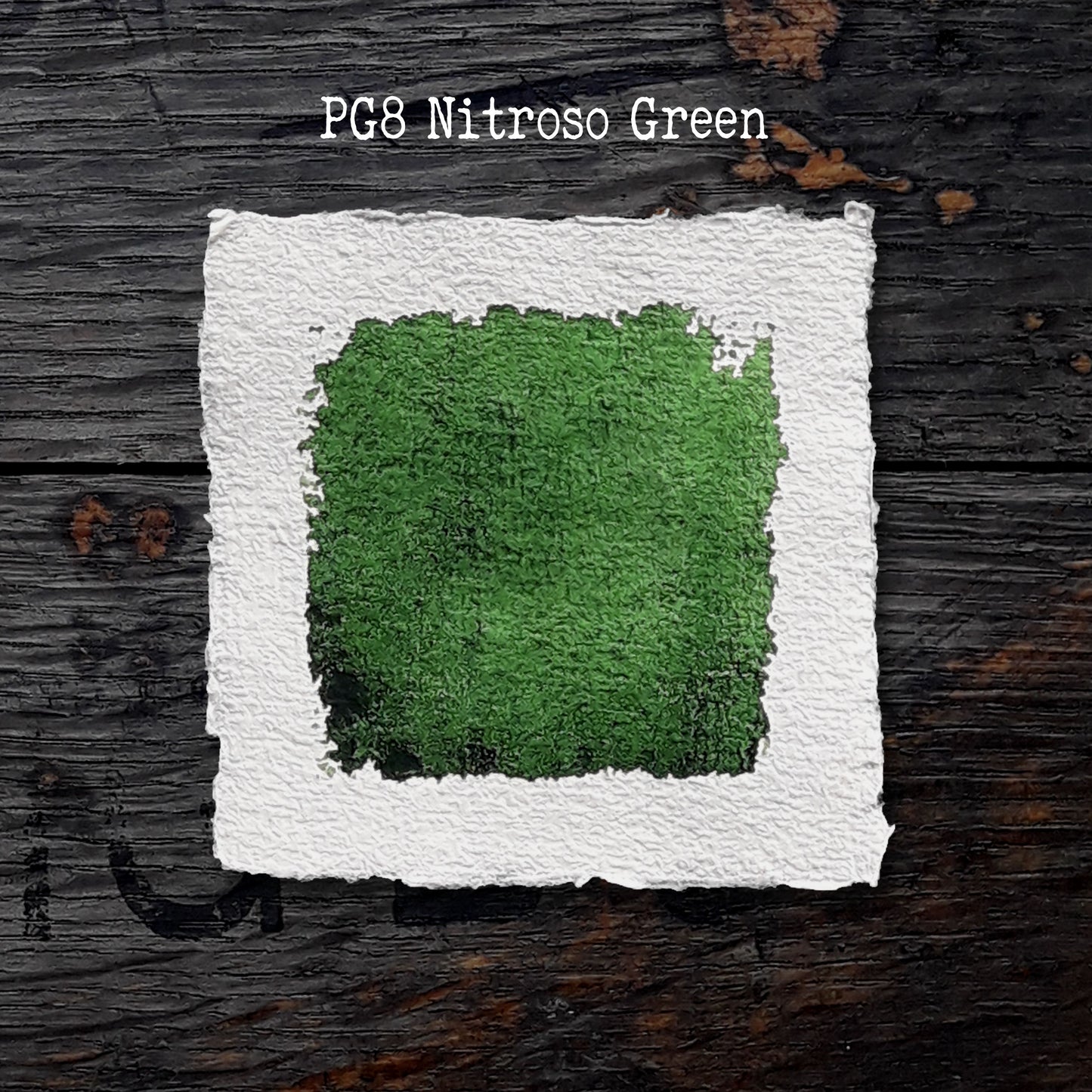 PG8 Nitroso Green - Handmade Watercolour Paint of Artist Quality