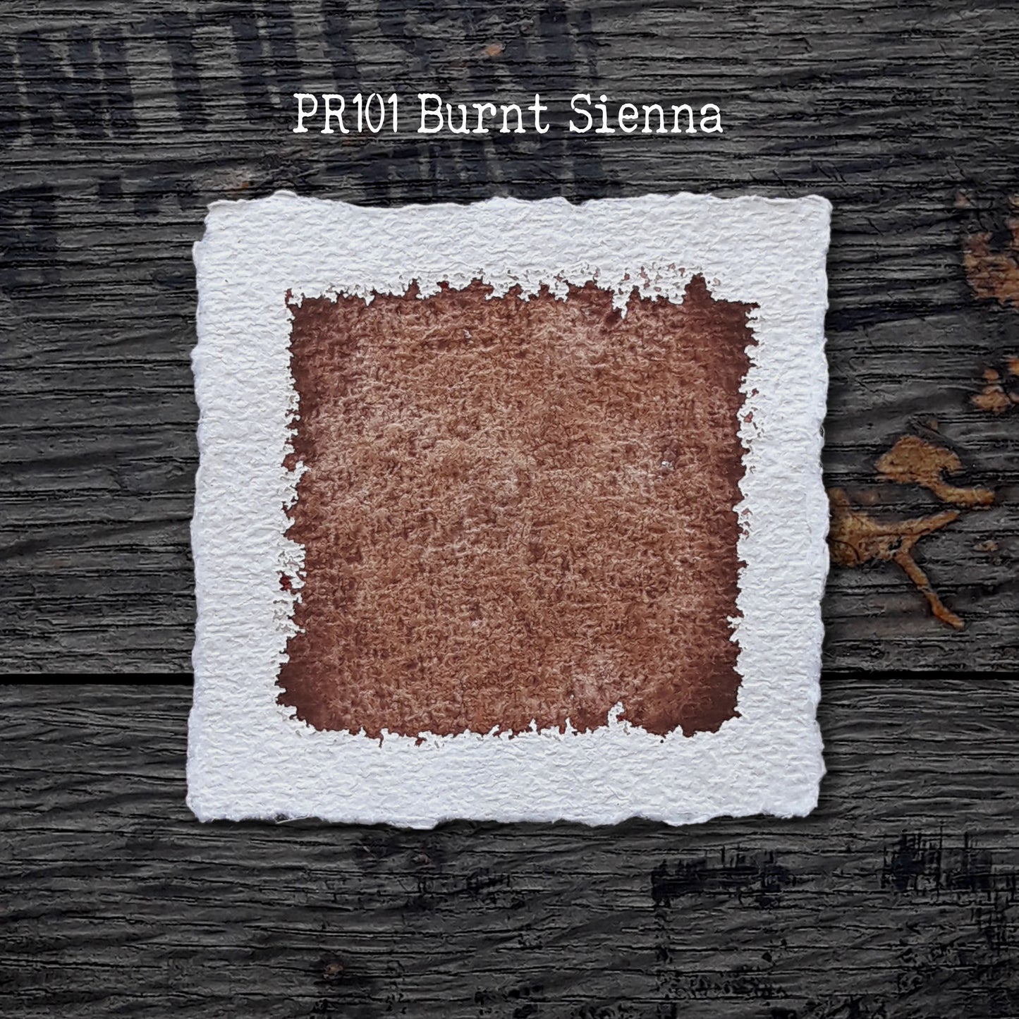 PR101 Burnt Sienna - Handmade Watercolour Paint of Artist Quality