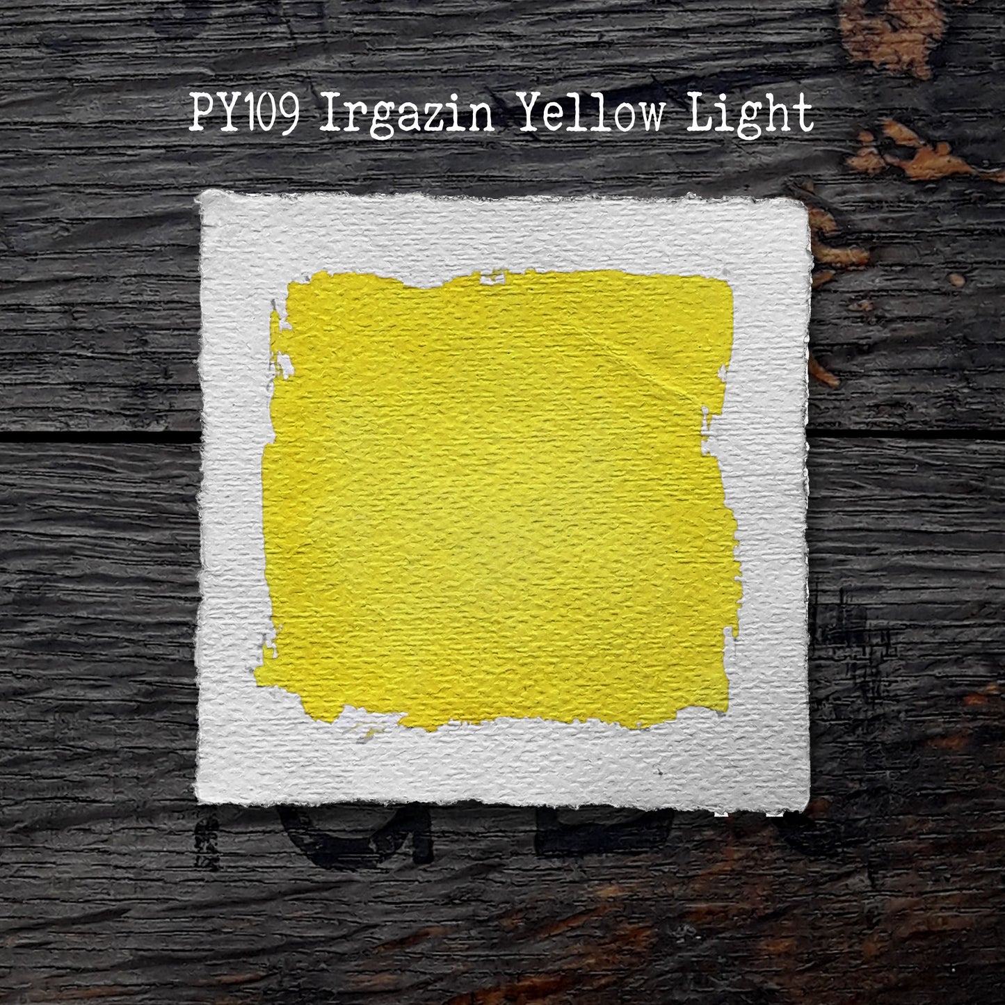 PY109 Irgazin Yellow Light - Handmade Watercolour Paint of Artist Quality