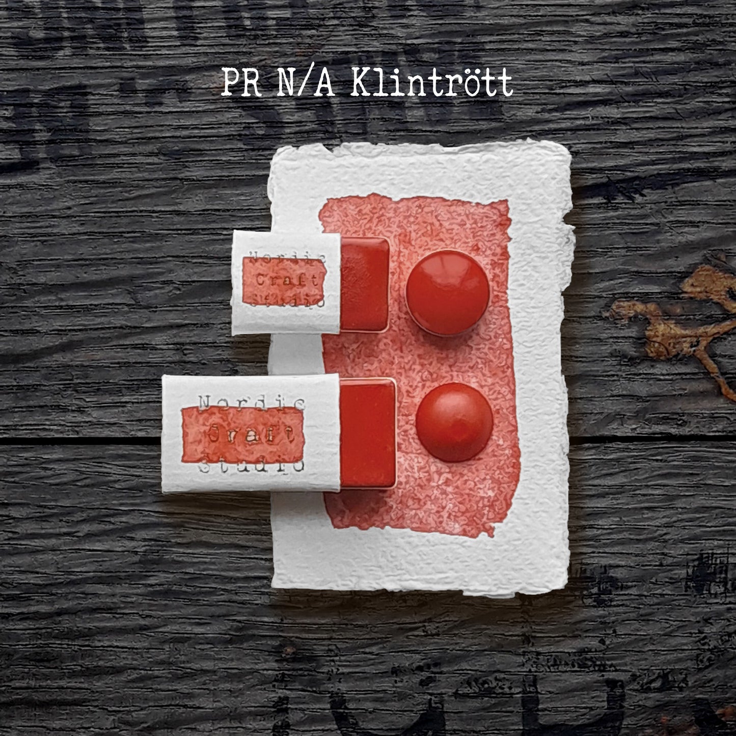 PR N/A Klintrött - Handmade Watercolour Paint of Artist Quality