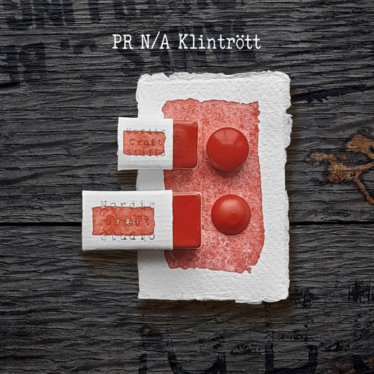 PR N/A Klintrött - Handmade Watercolour Paint of Artist Quality
