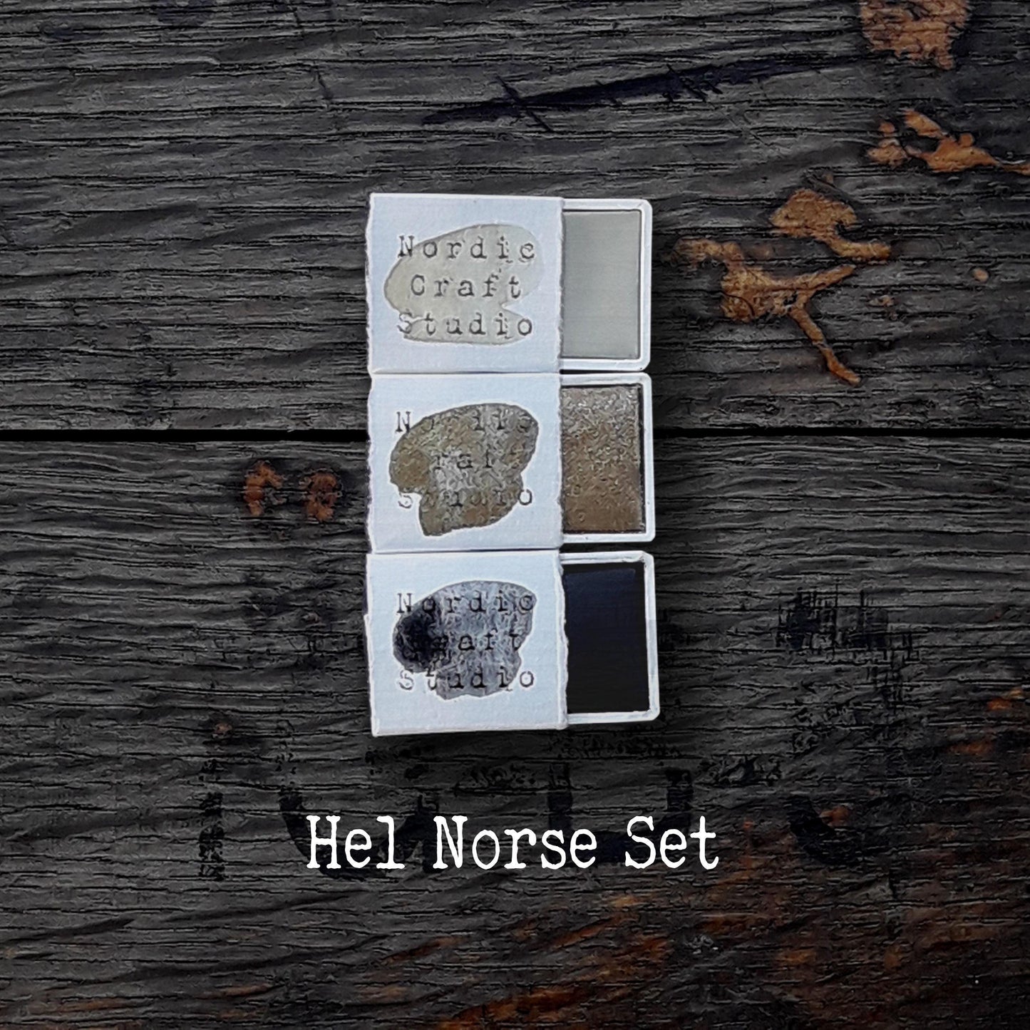 Complete Norse Set - Handmade Watercolor Paints of Artist Quality in Half and Full Pans