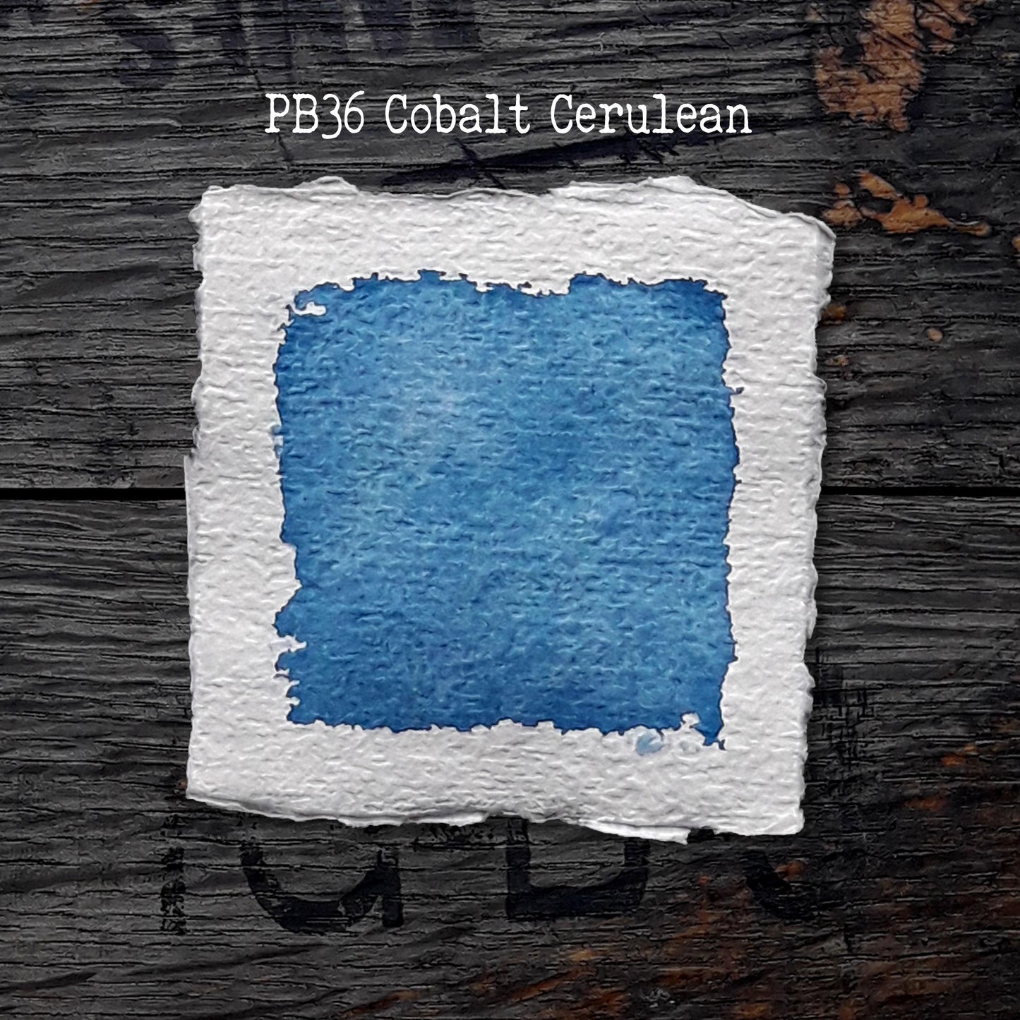 PB36 Cobalt Cerulean - Handmade Watercolour Paint of Artist Quality