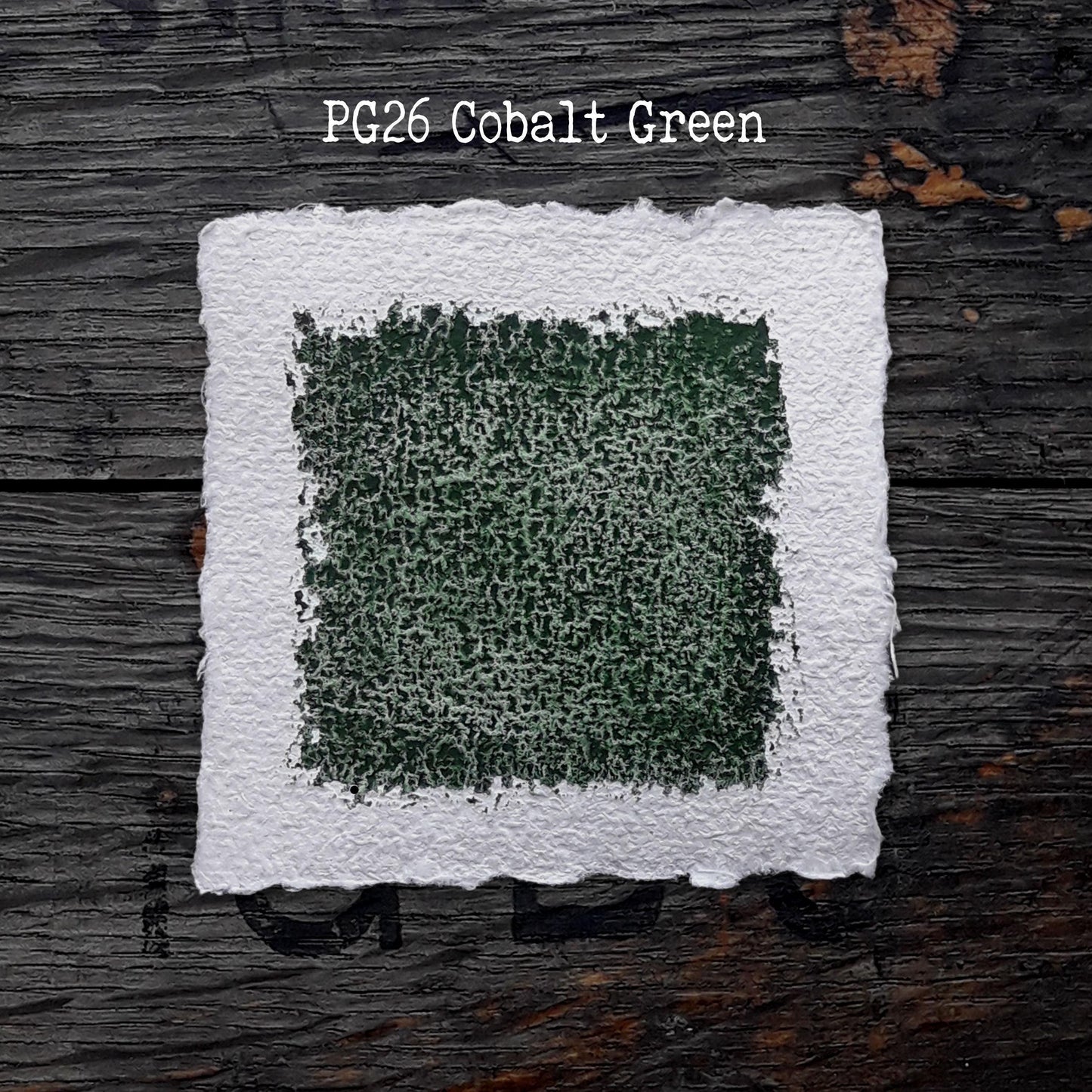 PG26 Cobalt Green - Handmade Watercolour Paint of Artist Quality