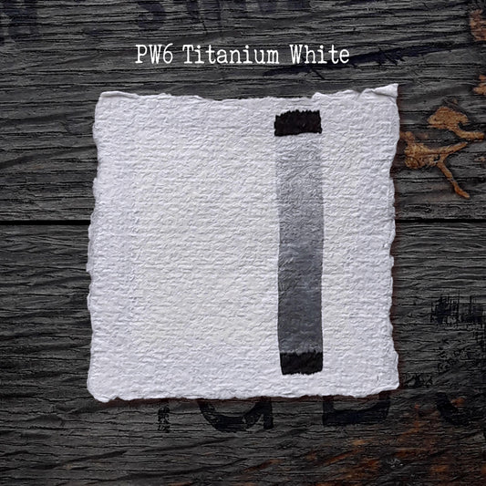 PW6 Titanium White - Handmade Watercolour Paint of Artist Quality