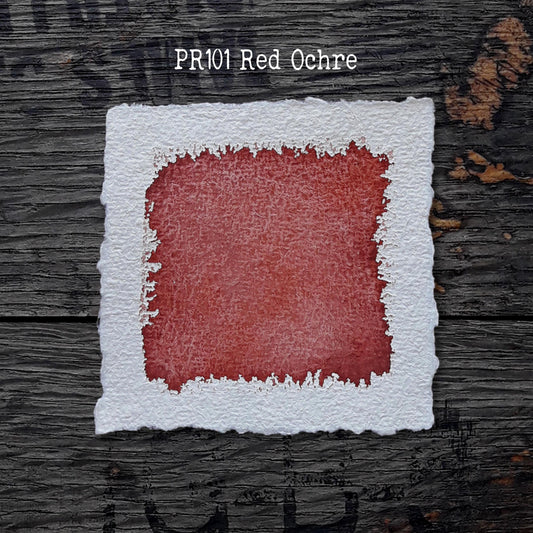 PR101 Red Ochre - Handmade Watercolour Paint of Artist Quality