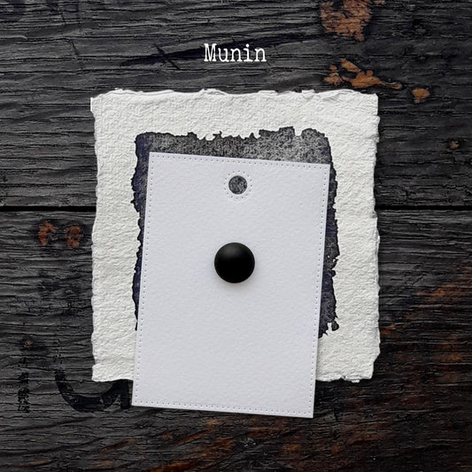 PB29/PBr7 Munin - Handmade Watercolor Paint Of Artist Quality On Dot Card 