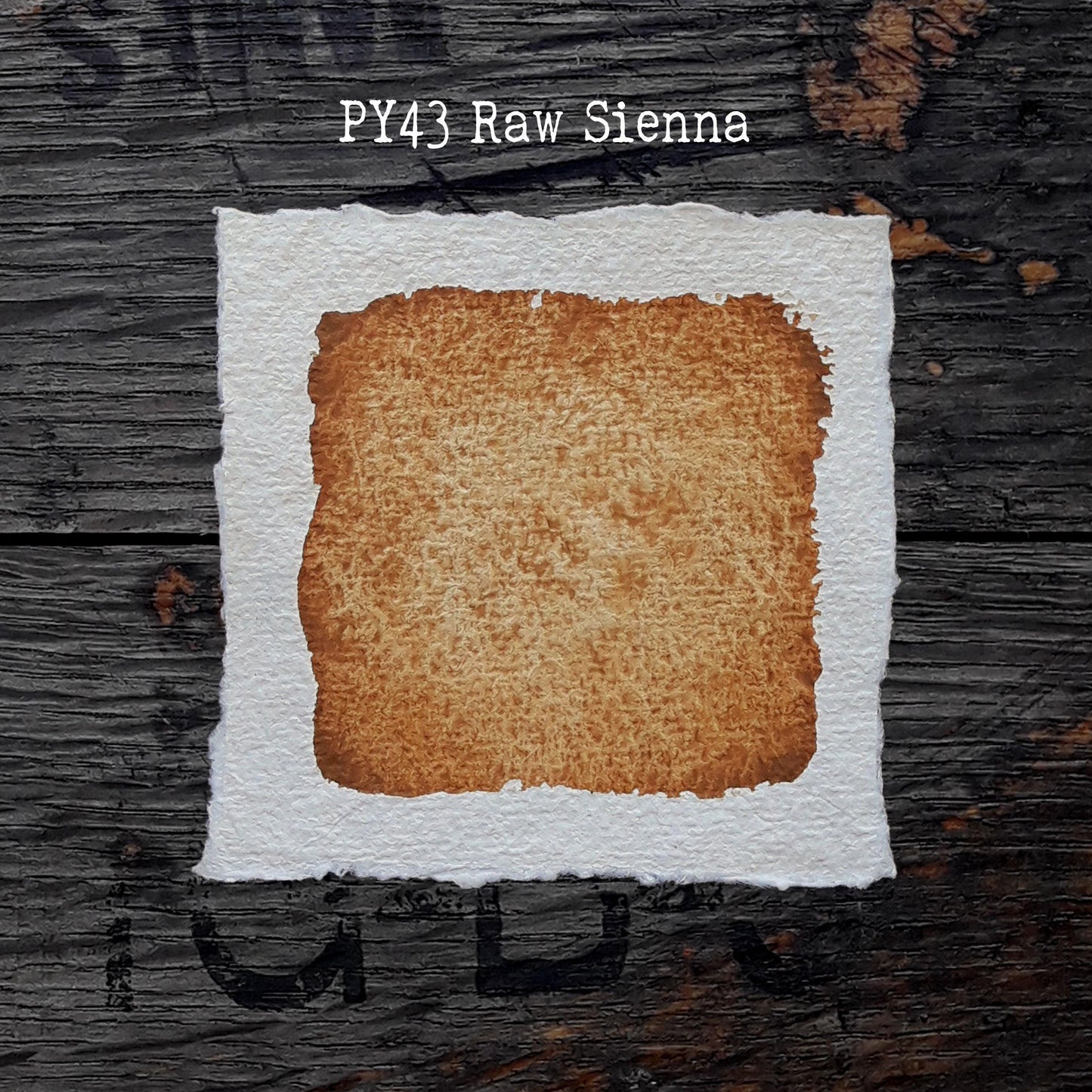 PY43 Raw Sienna - Handmade Watercolour Paint of Artist Quality