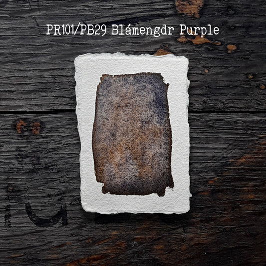 Blámengdr Purple - Handmade Watercolour Paint of Professional Artist Quality | NordicCraftStudio