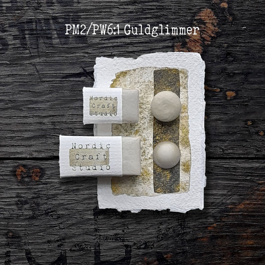 PM2/PW6:1 Guldglimmer - Handmade Watercolour Paint of Professional Artist Quality