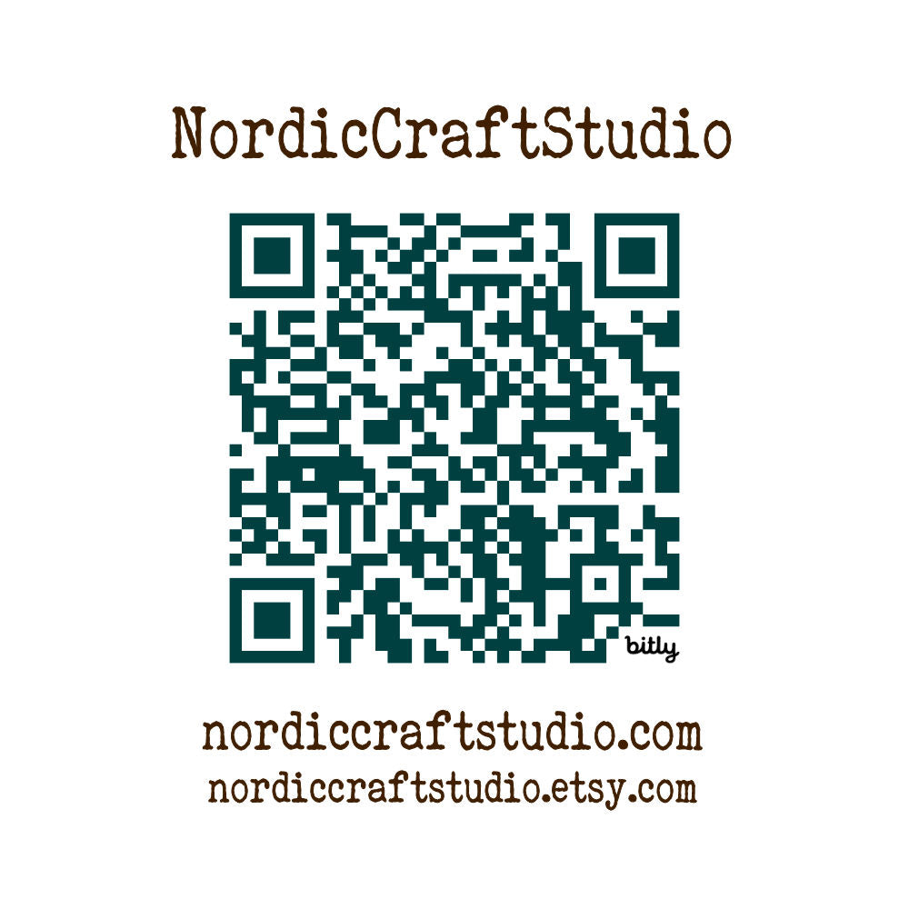 NordicCraftStudio Gift Card - Handmade Watercolour Paint of Professional Artist Quality | NordicCraftStudio