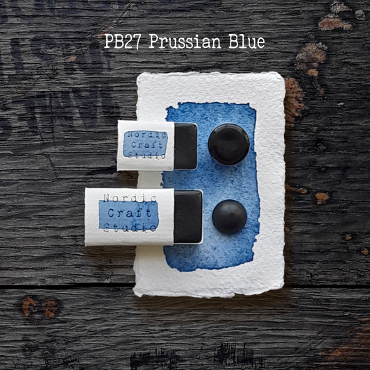 PB27 Prussian Blue - Handmade Watercolour Paint of Artist Quality