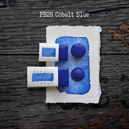 PB28 Cobalt Blue - Handmade Watercolour Paint of Professional Artist Quality