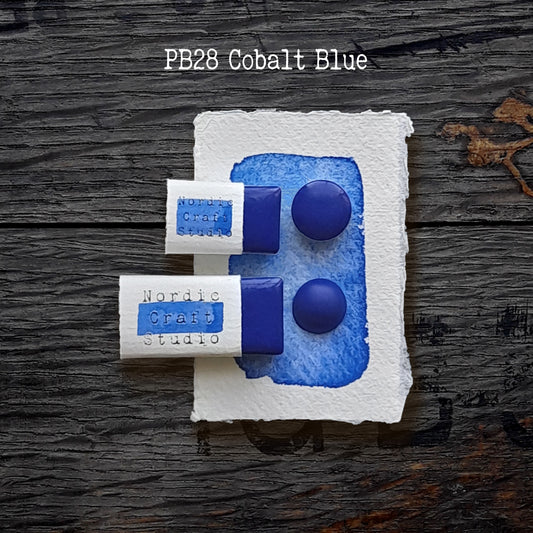 PB28 Cobalt Blue - Handmade Watercolour Paint of Artist Quality