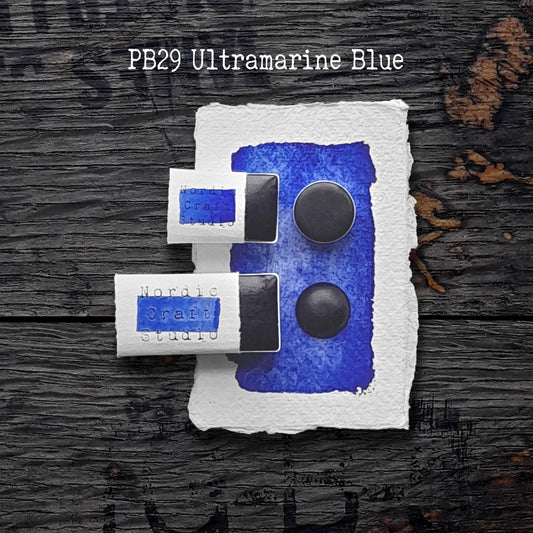 PB29 Ultramarine Blue - Handmade Watercolour Paint of Professional Artist Quality