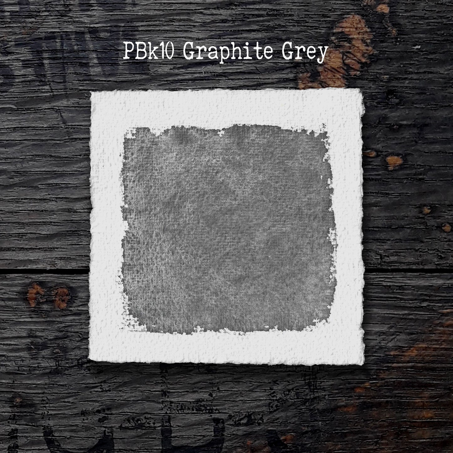 PBk10 Graphite Grey - Handmade Watercolour Paint of Professional Artist Quality