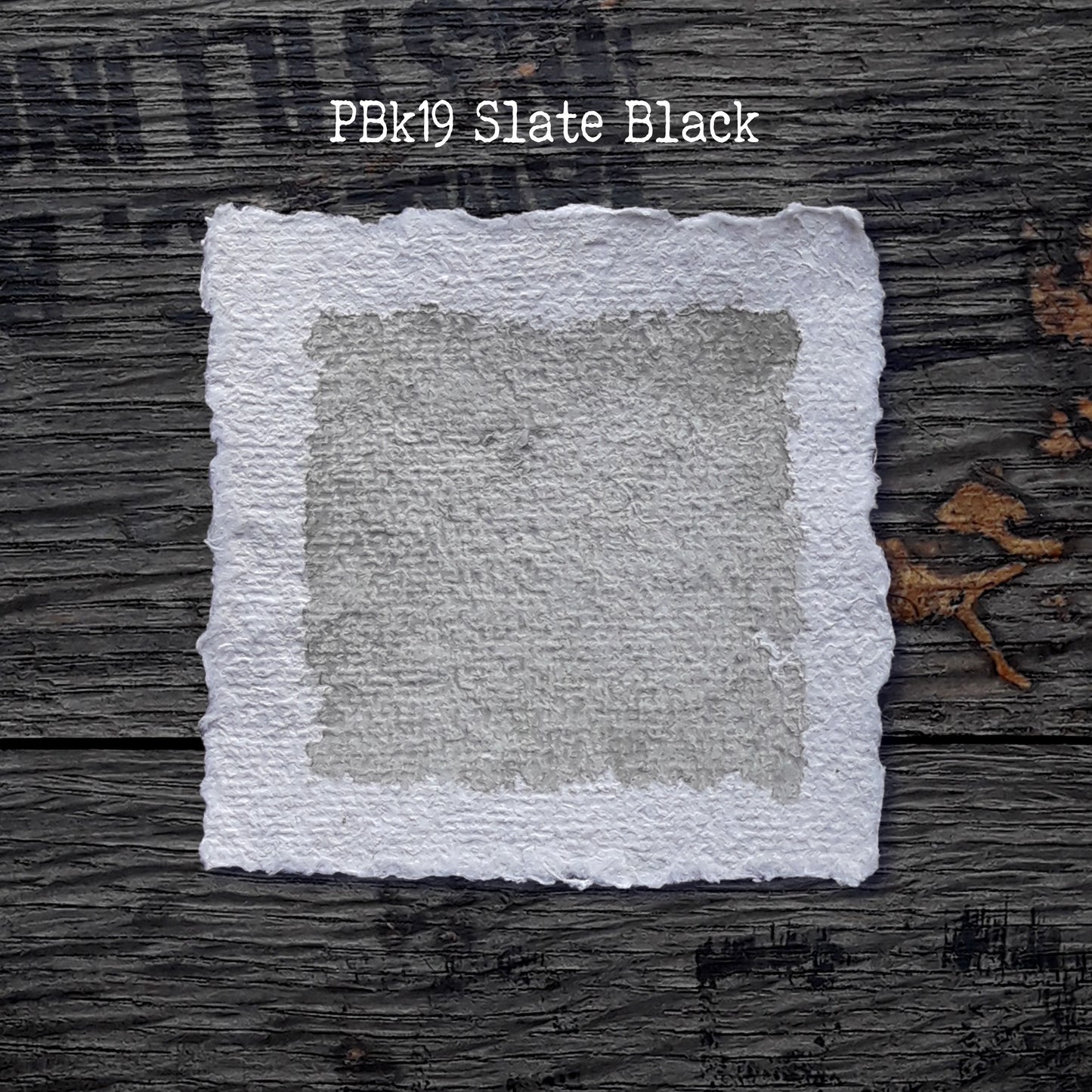 PBk19 Slate Black - Handmade Watercolour Paint of Professional Artist Quality