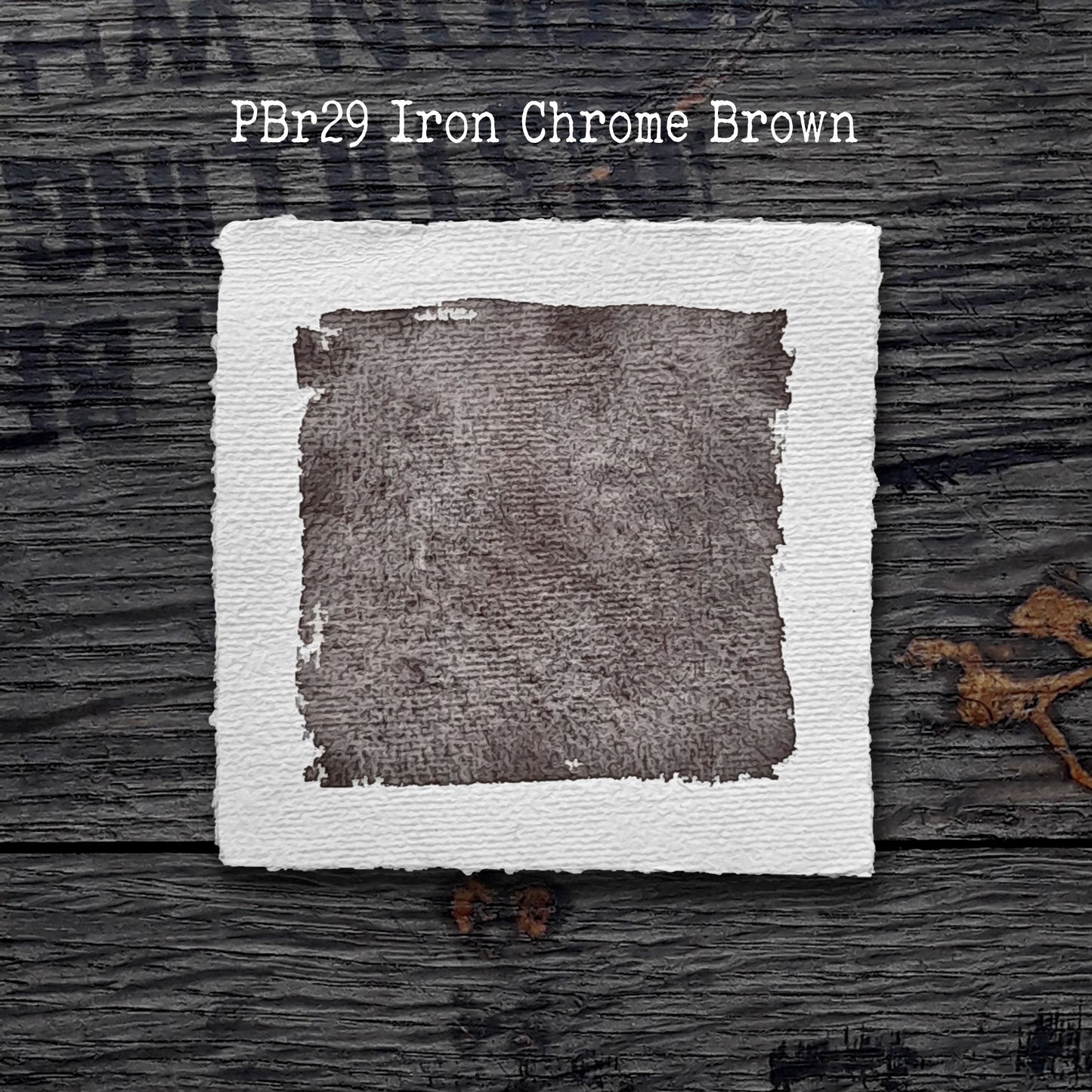 PBr29 Iron Chrome Brown - Handmade Watercolour Paint of Professional Artist Quality