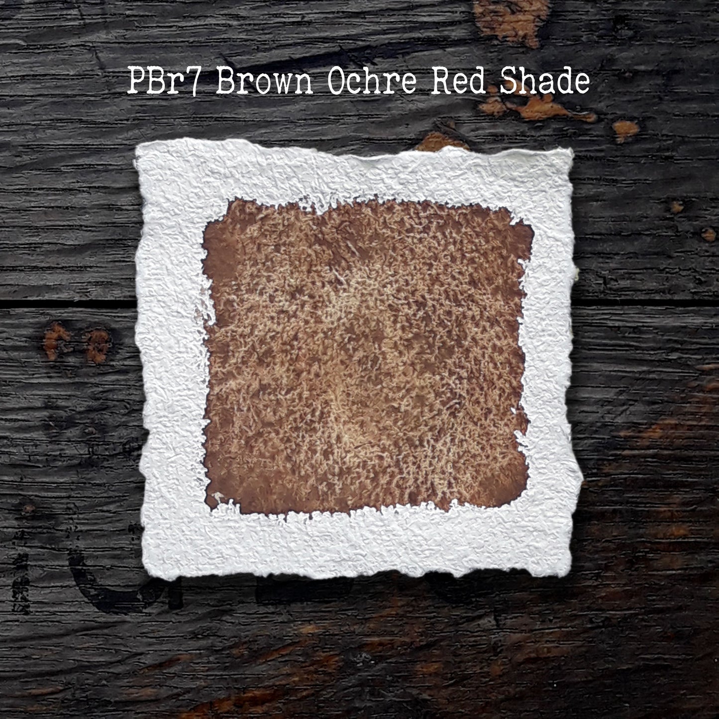 PBr7 Brown Ochre Red Shade - Handmade Watercolour Paint of Professional Artist Quality