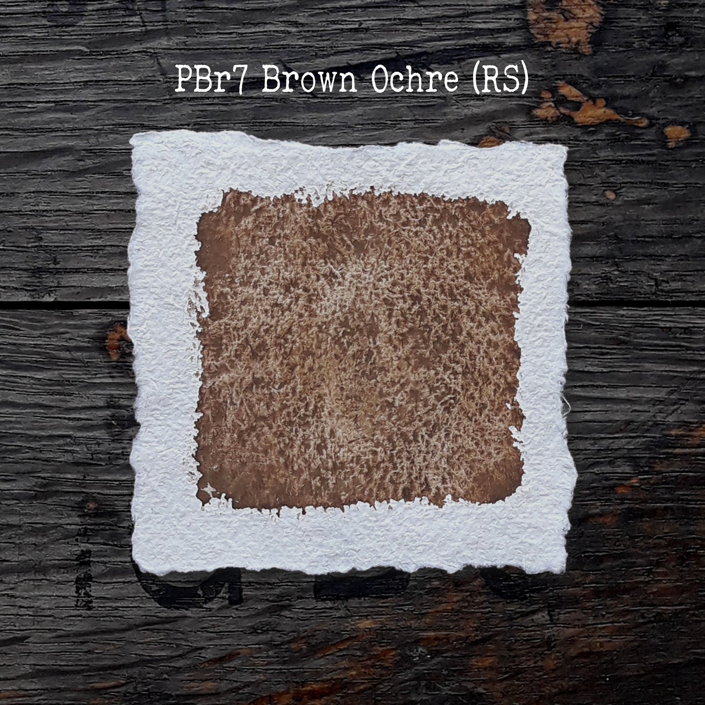 PBr7 Brown Ochre [Red Shade] - Handmade Watercolour Paint of Artist Quality