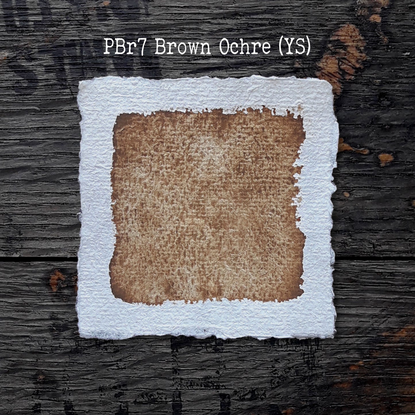 PBr7 Brown Ochre [Yellow Shade] - Handmade Watercolour Paint of Artist Quality