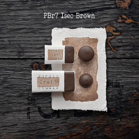 PBr7 Iseo Brown - Handmade Watercolour Paint of Professional Artist Quality