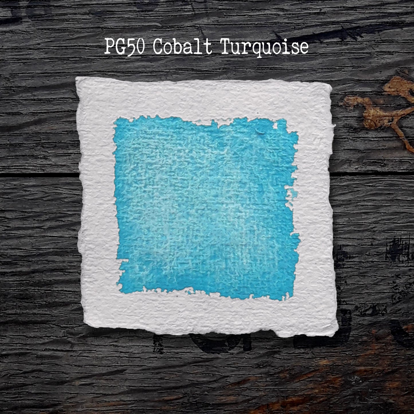 PG50 Cobalt Turquoise - Handmade Watercolour Paint of Professional Artist Quality
