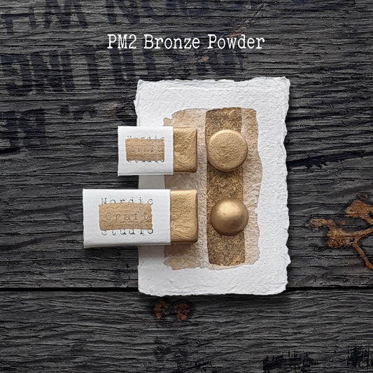 PM2 Bronze Powder - Handmade Watercolour Paint of Professional Artist Quality