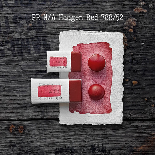 PR N/A Haagen Red 788/52 - Handmade Watercolour Paint of Professional Artist Quality