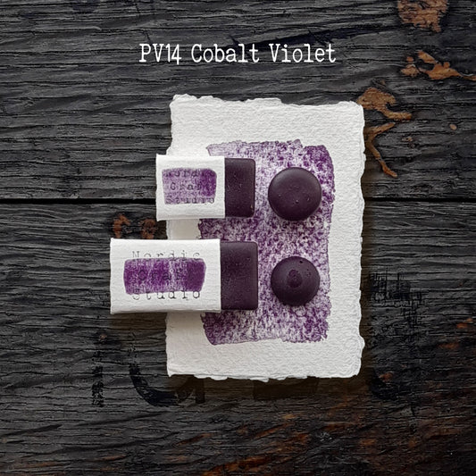 PV14 Cobalt Violet - Handmade Watercolour Paint of Professional Artist Quality