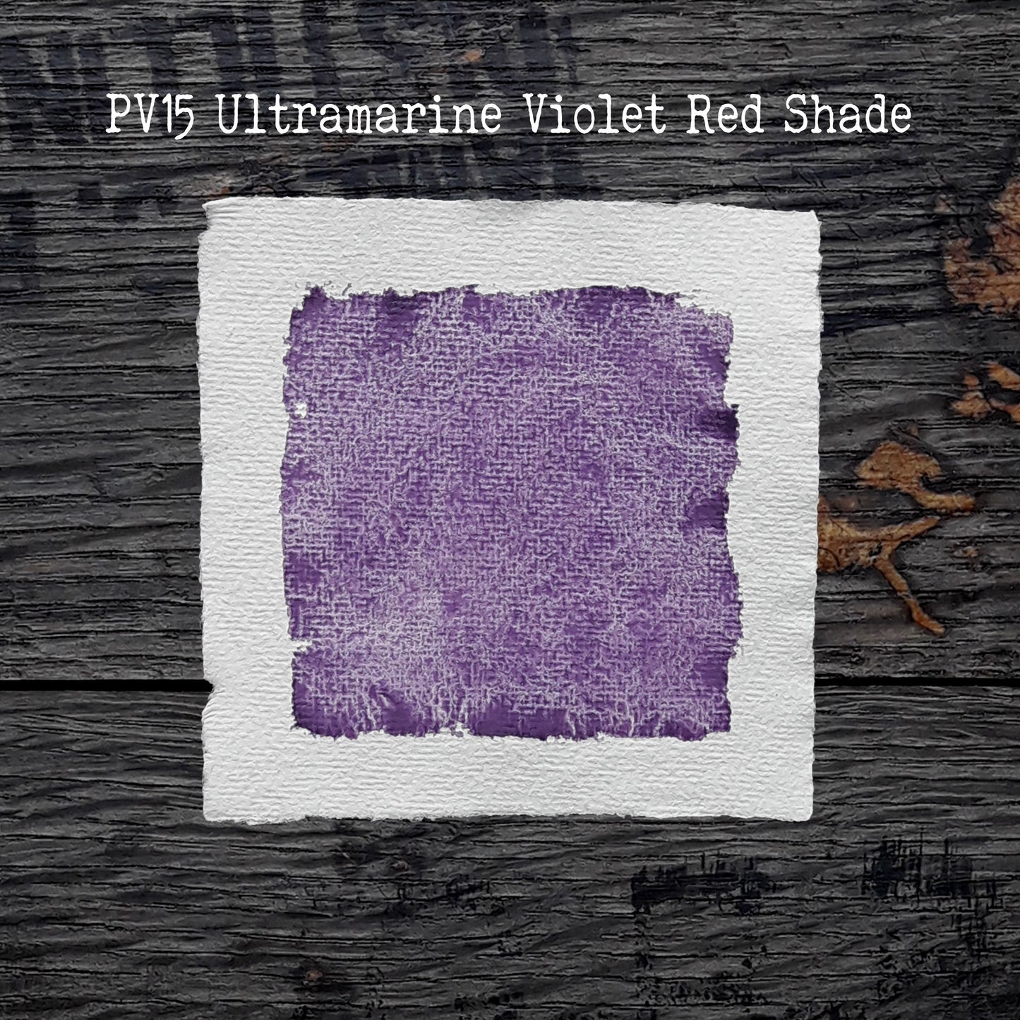PV15 Ultramarine Violet [Red Shade] - Handmade Watercolour Paint of Professional Artist Quality