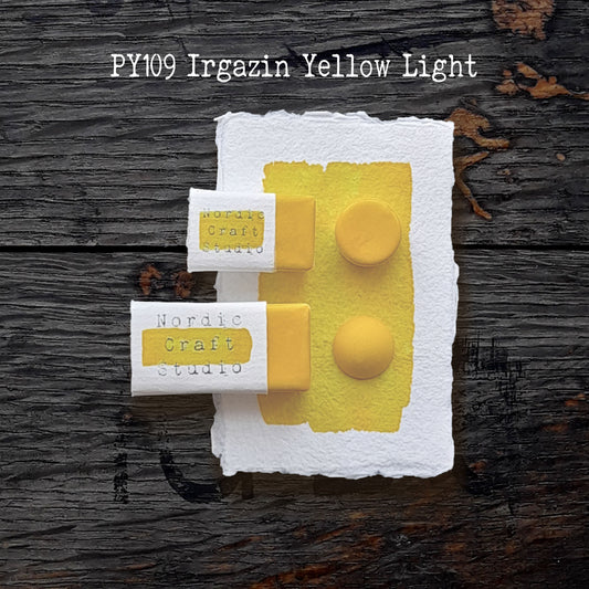 PY109 Irgazin Yellow Light - Handmade Watercolour Paint of Professional Artist Quality