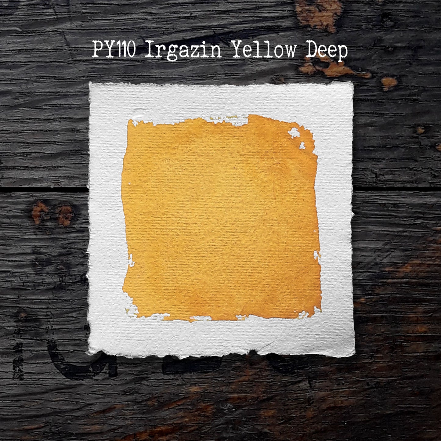 PY110 Irgazin Yellow Deep - Handmade Watercolour Paint of Professional Artist Quality