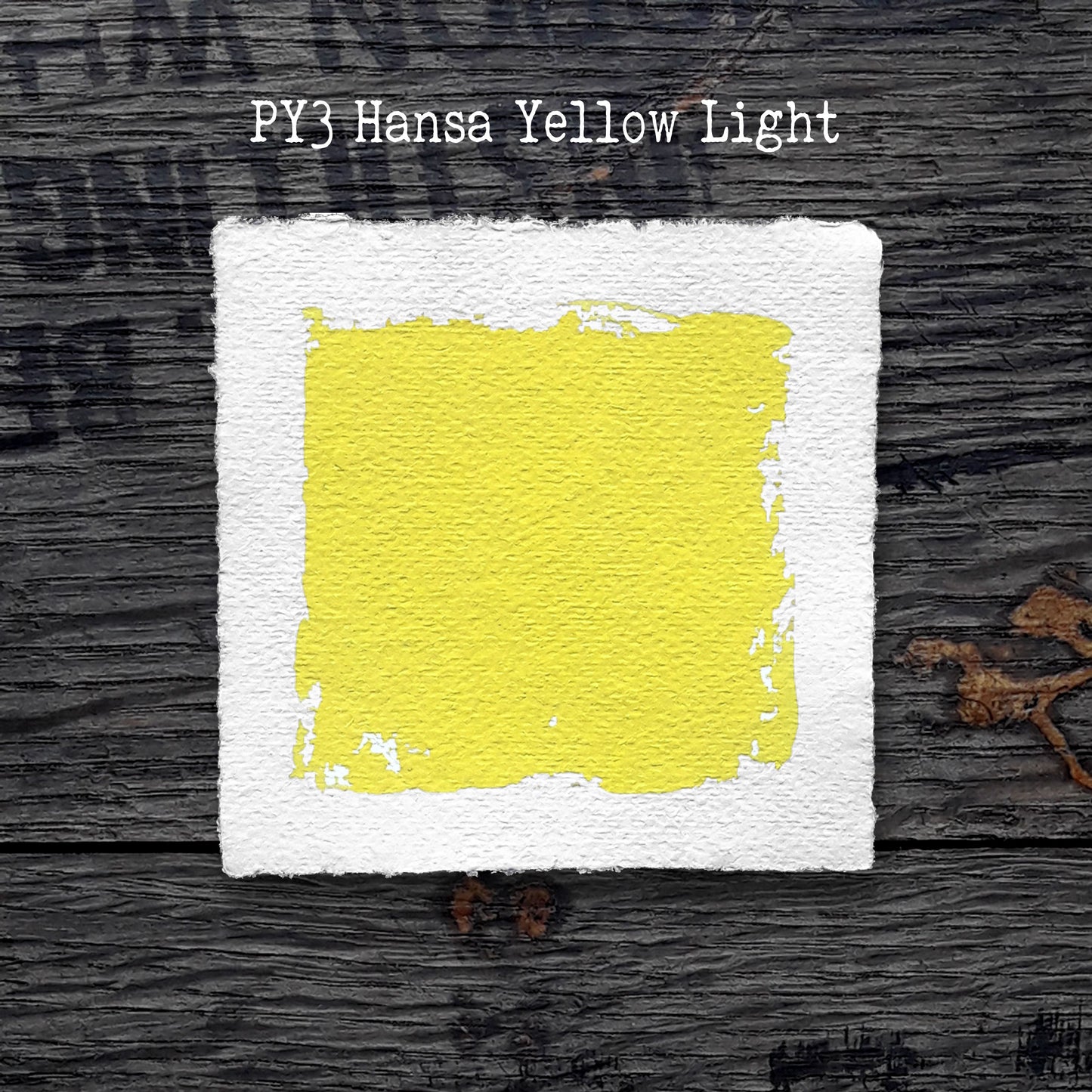 PY3 Hansa Yellow Light - Handmade Watercolour Paint of Professional Artist Quality