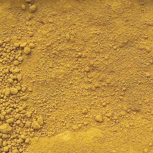PY42 Iron Oxide Yellow - Handmade Watercolour Paint of Professional Artist Quality | NordicCraftStudio