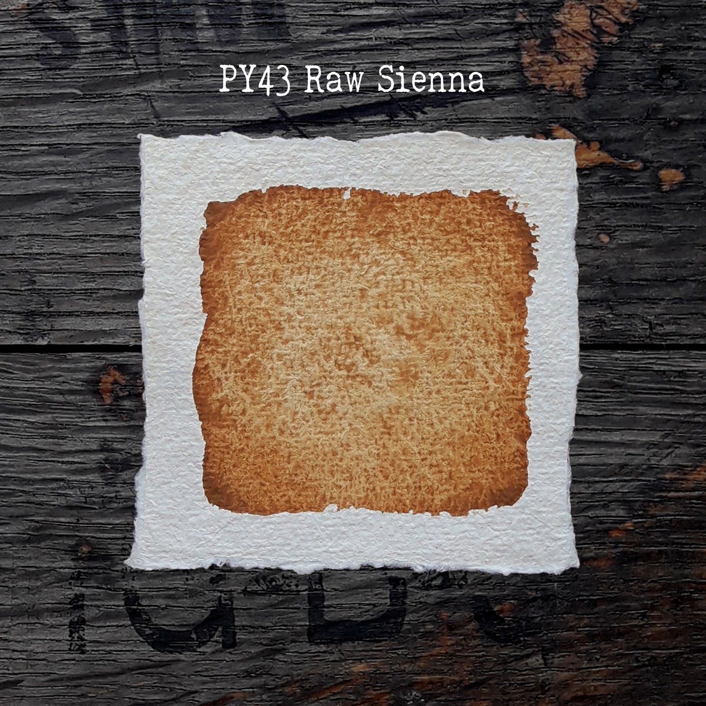 PY43 Raw Sienna - Handmade Watercolour Paint of Professional Artist Quality